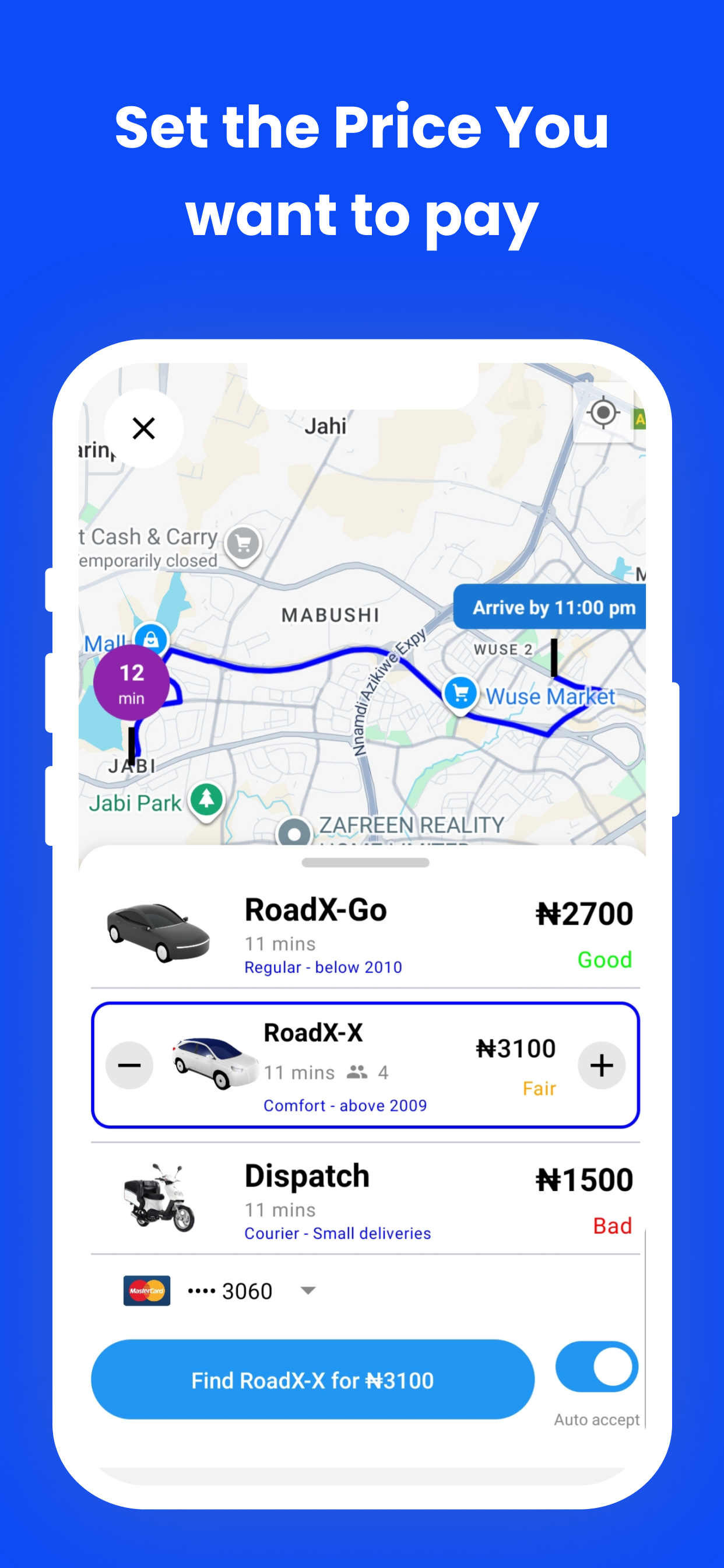 Rider App Mockup